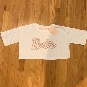 Cropped Barbie t-shirt